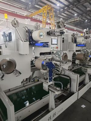 पीपी स्ट्रैप इनवर्ड-वाइंडिंग कन्वेयर-प्रकार पूरी तरह से स्वचालित वाइंडिंग मशीन