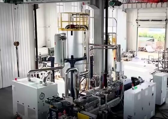 एकीकृत समाधान पेट स्ट्रैप एक्सट्रूज़न लाइन सुखाने से लेकर वाइंडिंग तक