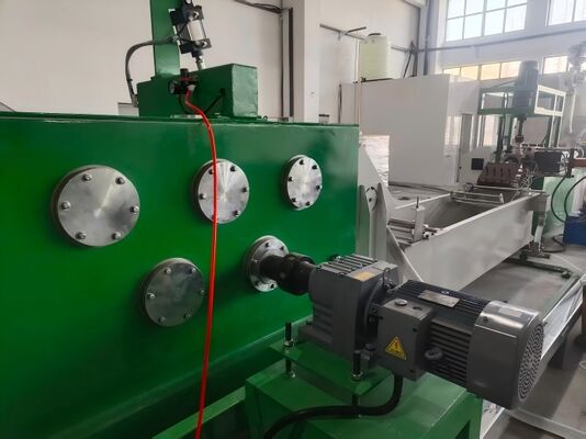 त्वरित परिवर्तन मरने प्रणाली लचीला पीपी उत्पादन सेटअप के लिए पीपी स्ट्रैपिंग बैंड बनाने की मशीन