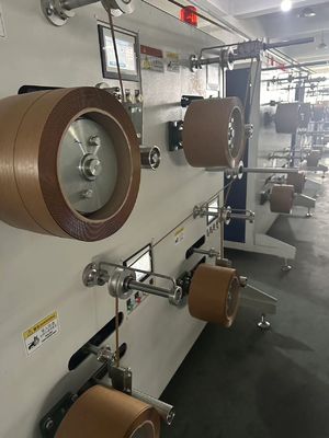 5 मिमी 9 मिमी 12 मिमी पेपर स्ट्रैपिंग उत्पादन लाइन / बनाने की मशीन / बनाने की लाइन