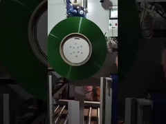 निरंतर तनाव पॉलिएस्टर पीईटी पट्टा घुमावदार मशीन पीएलसी नियंत्रण